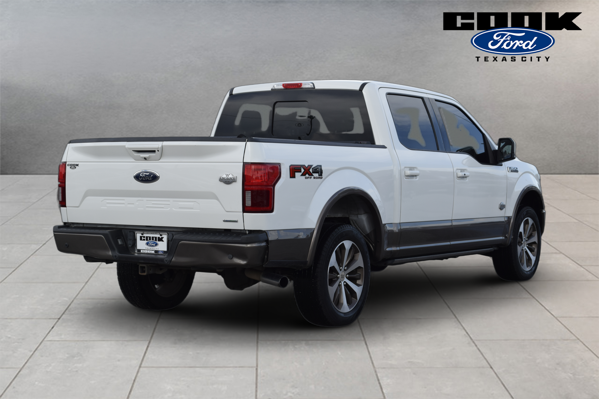 2020 Ford F-150 King Ranch White at DeMontrond Gulf Freeway