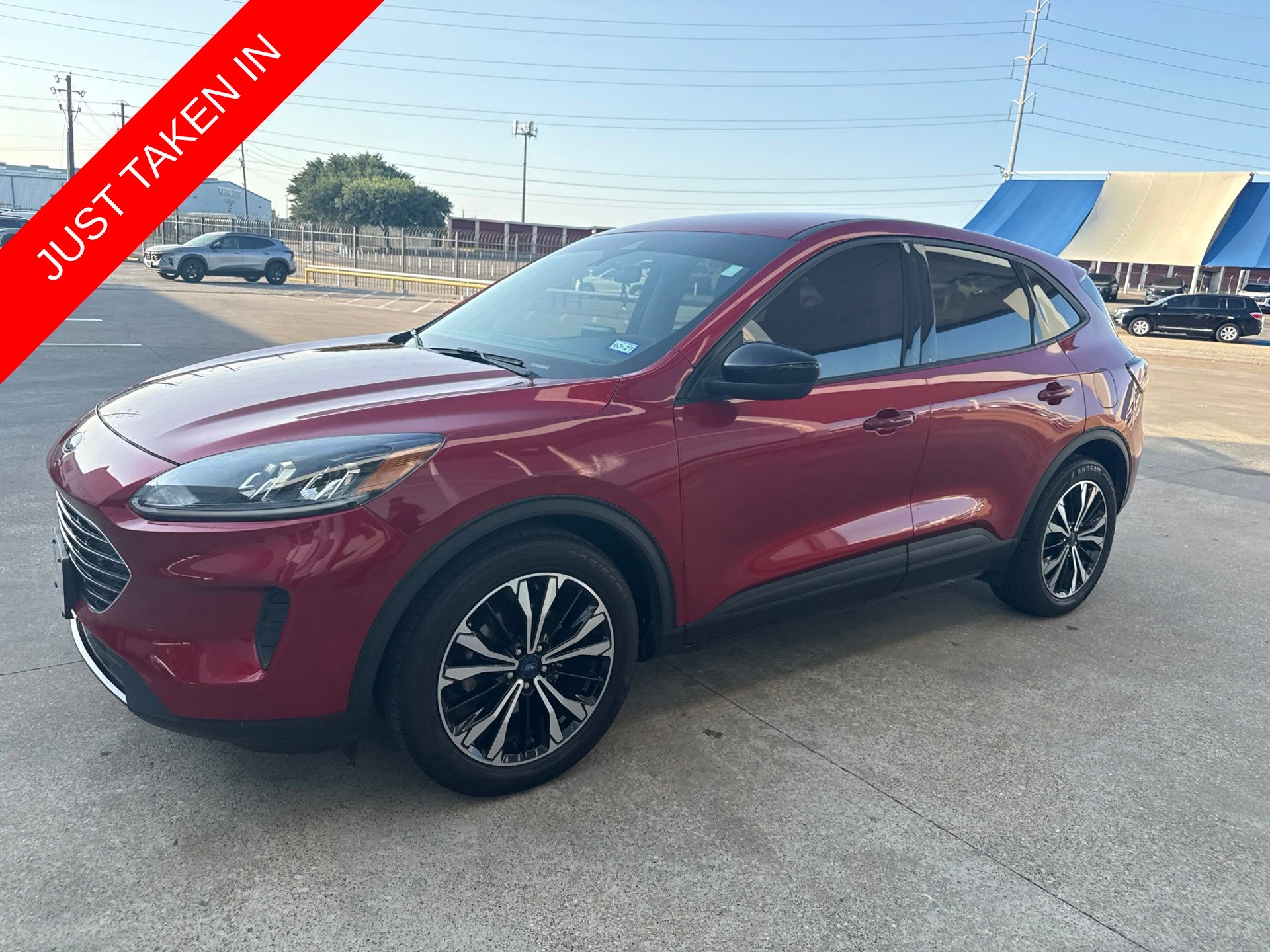 Red Metallic 2021 Ford Escape SUV / Crossover Front-Wheel Drive 8-Speed Automatic