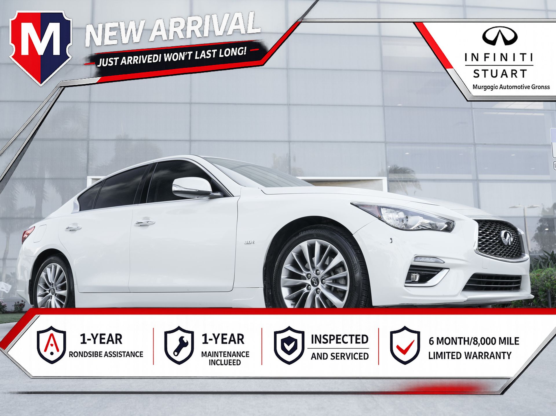 2018 INFINITI Q50 3.0t LUXE