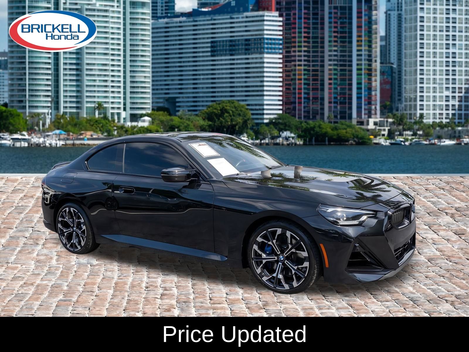 Black Sapphire Metallic 2025 BMW 2 Series Coupe All-Wheel Drive 8-Speed Automatic