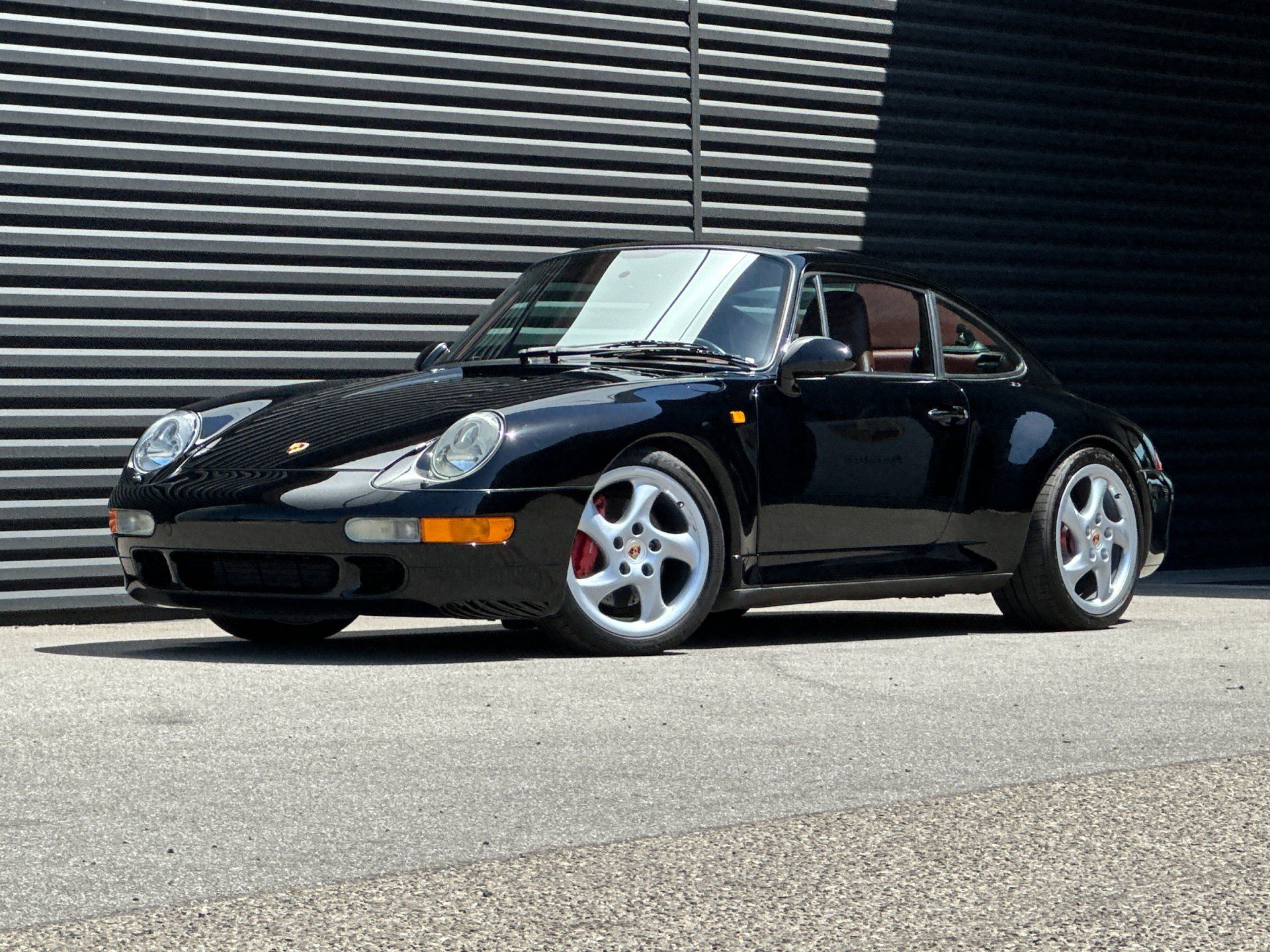 Black 1995 Porsche 911 Coupe 6-Speed Manual
