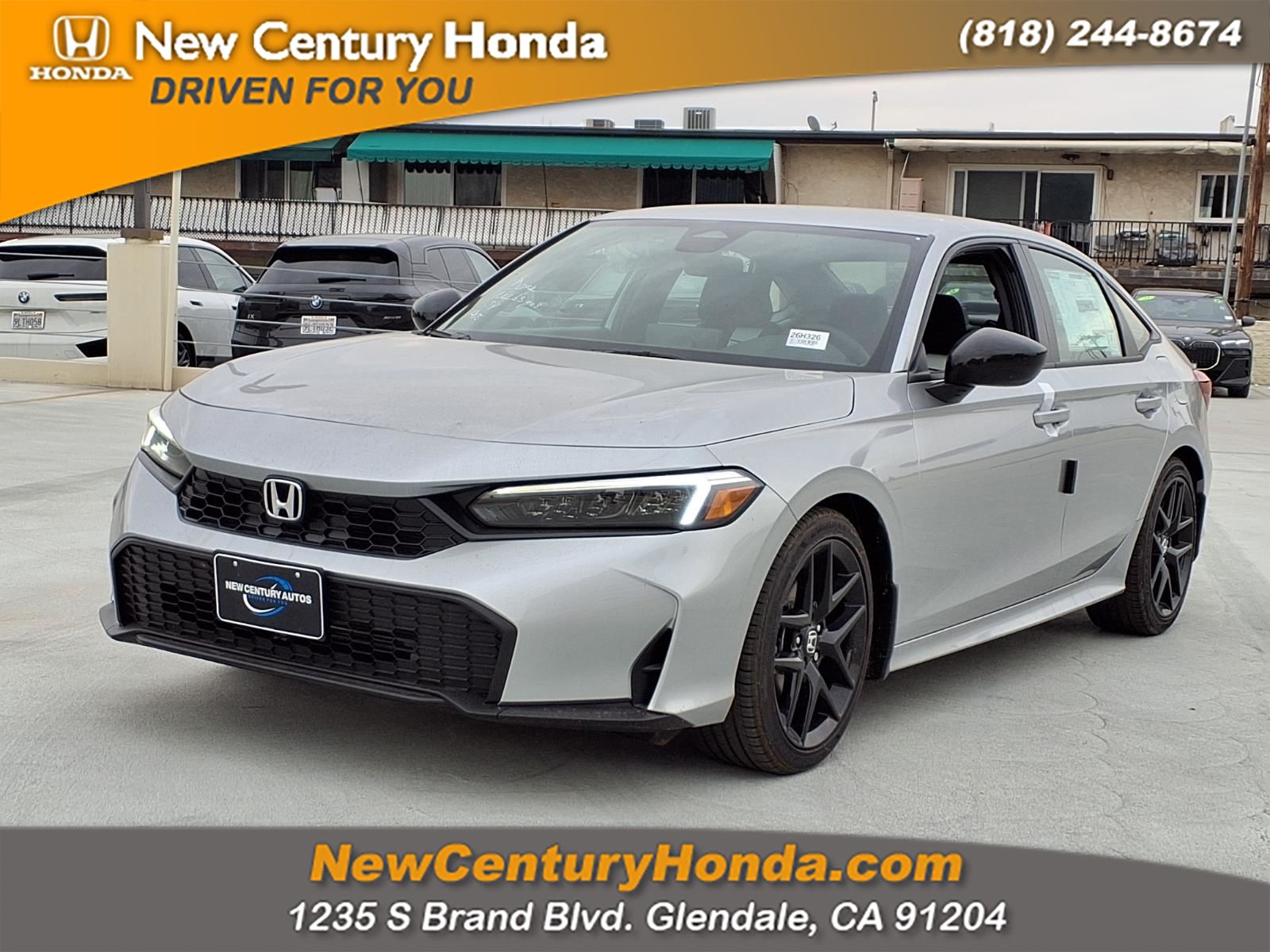 new 2026 Honda Civic car, priced at $27,790