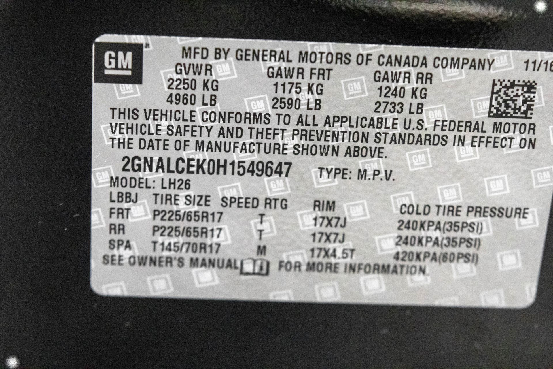 2017 CHEVROLET EQUINOX - Image 41