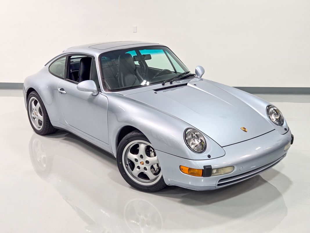 Polar Silver 1995 Porsche 911 Coupe Rear-Wheel Drive 6-Speed Manual