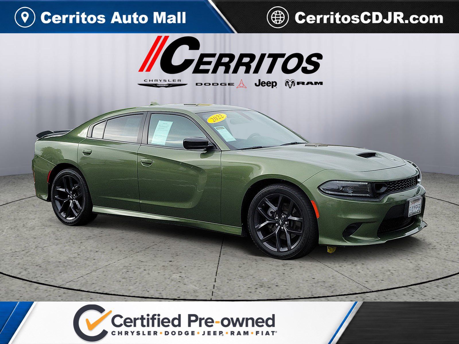 F8 Green 2022 Dodge Charger Sedan Rear-Wheel Drive 8-Speed Automatic