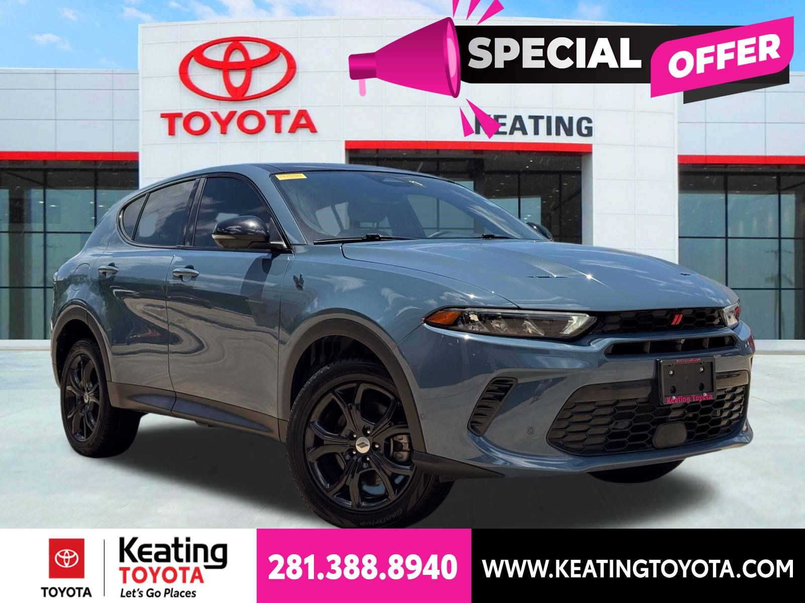 Blue Steele 2023 Dodge Hornet SUV / Crossover All-Wheel Drive 9-Speed Automatic