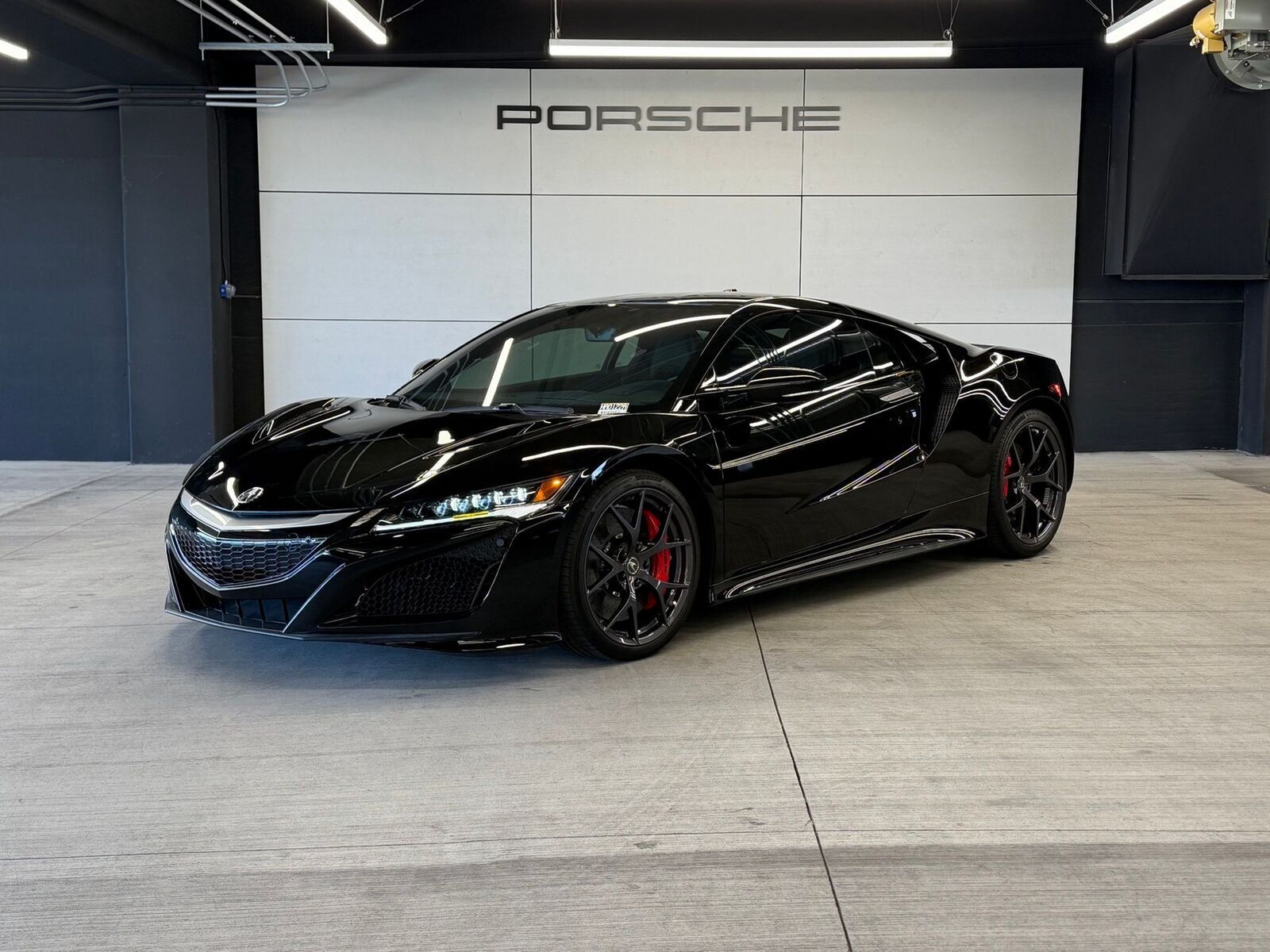 Berlina Black 2017 Acura NSX SH-AWD Coupe All-Wheel Drive