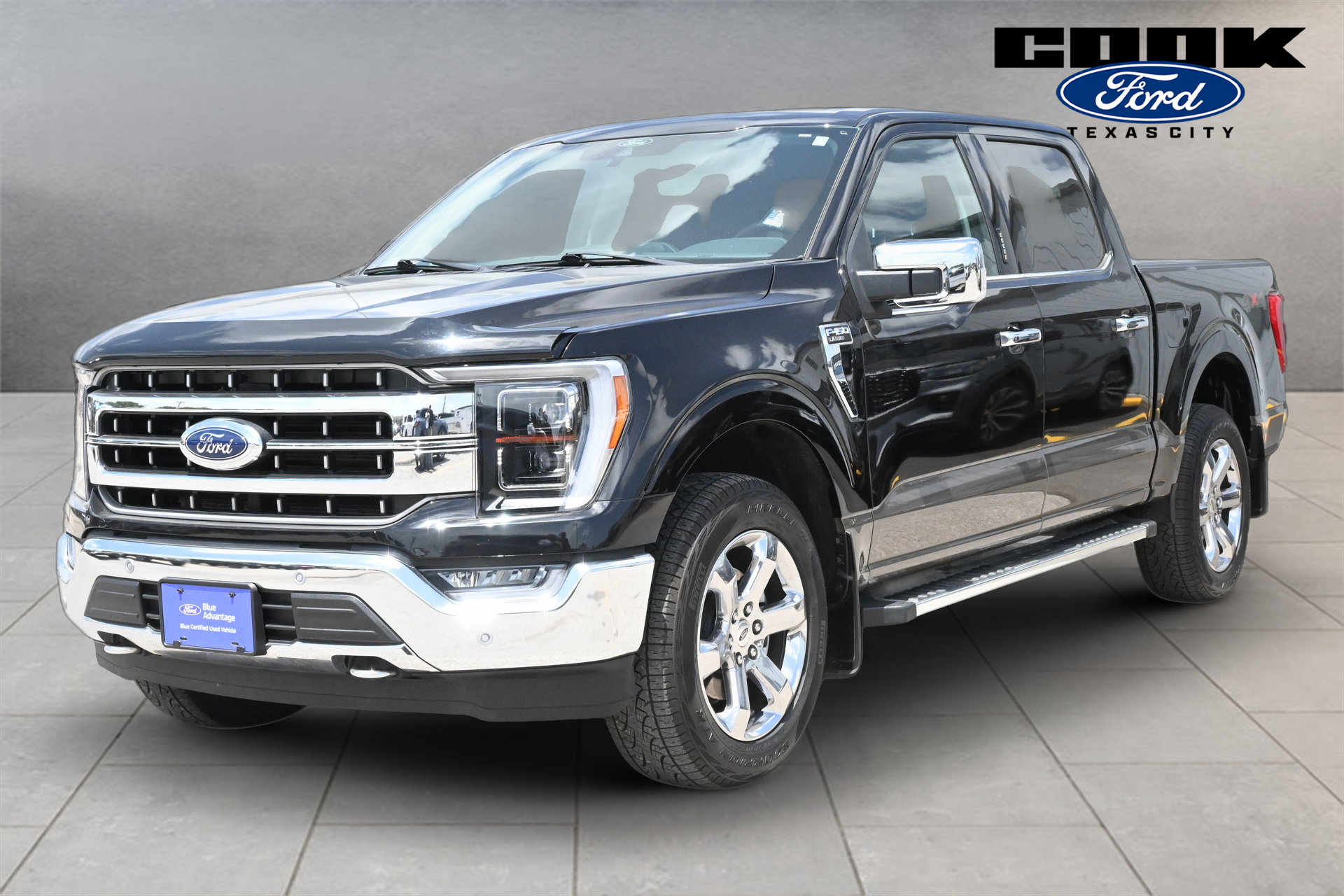 2022 Ford F-150 Lariat Black at Cook Ford