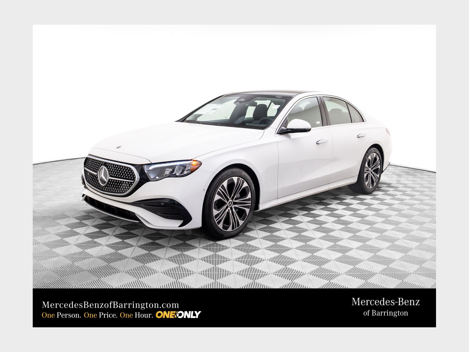 Polar White 2026 Mercedes-Benz E-Class Sedan All-Wheel Drive 9-Speed Automatic