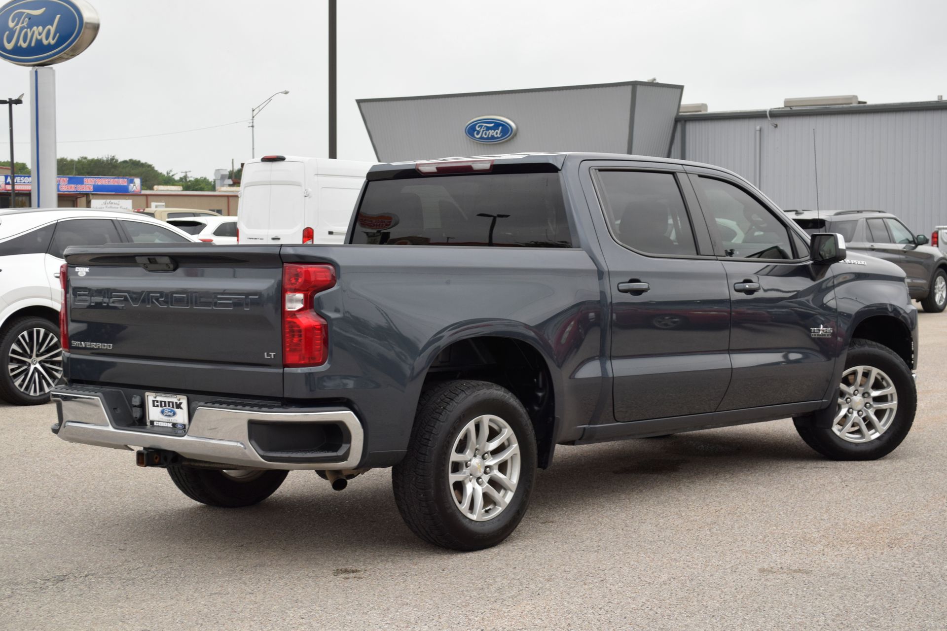 2021 Chevrolet Silverado 1500 LT Gray at DeMontrond Gulf Freeway