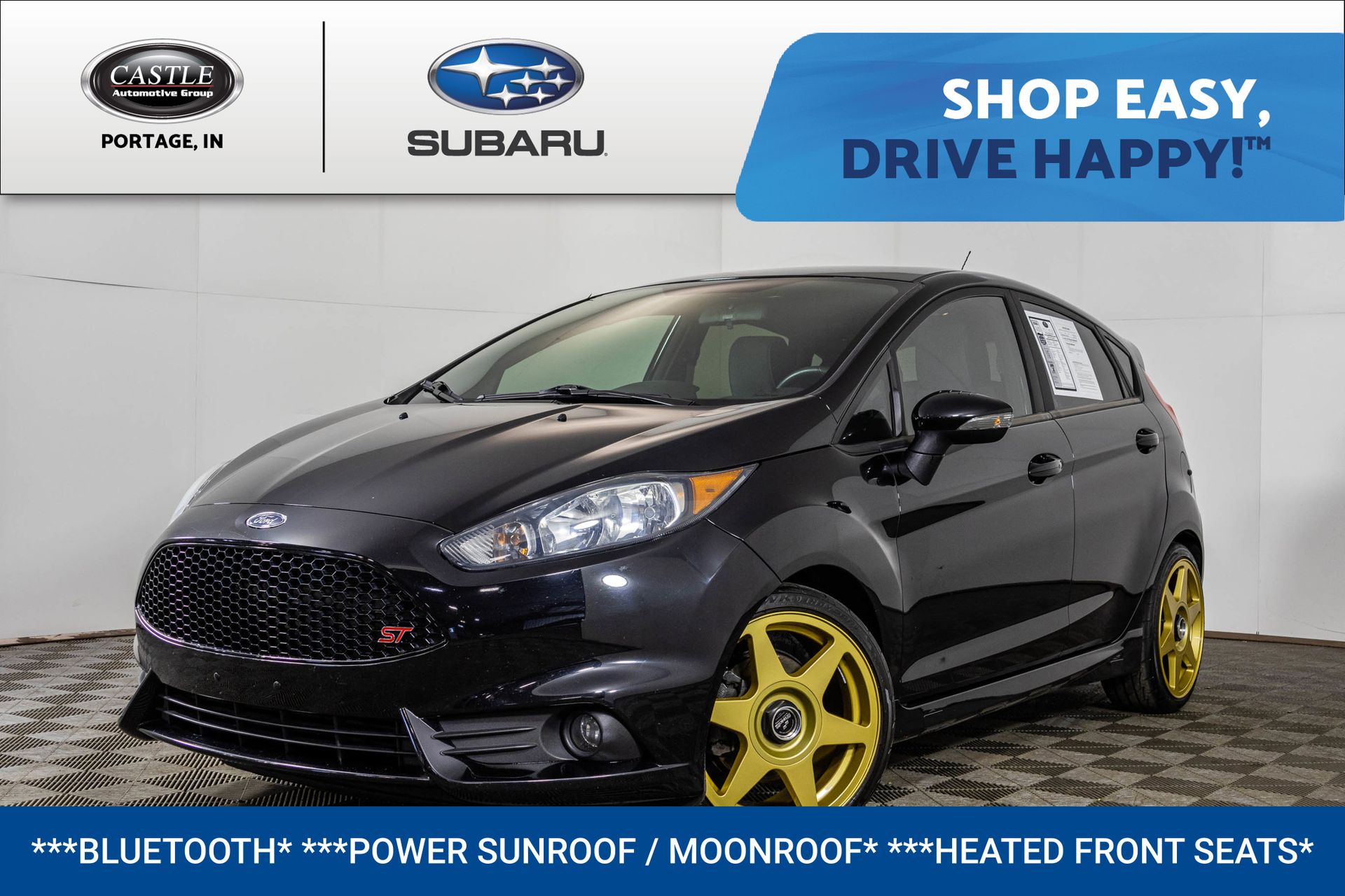 Shadow Black 2019 Ford Fiesta ST Hatchback FWD Hatchback Front-Wheel Drive 6-Speed Manual