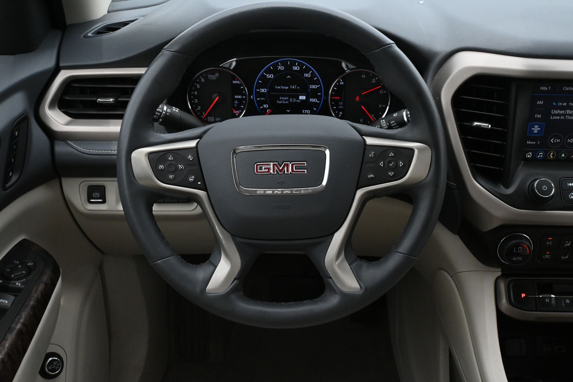 2023 GMC Acadia Denali White at Bayway Cadillac Southwest