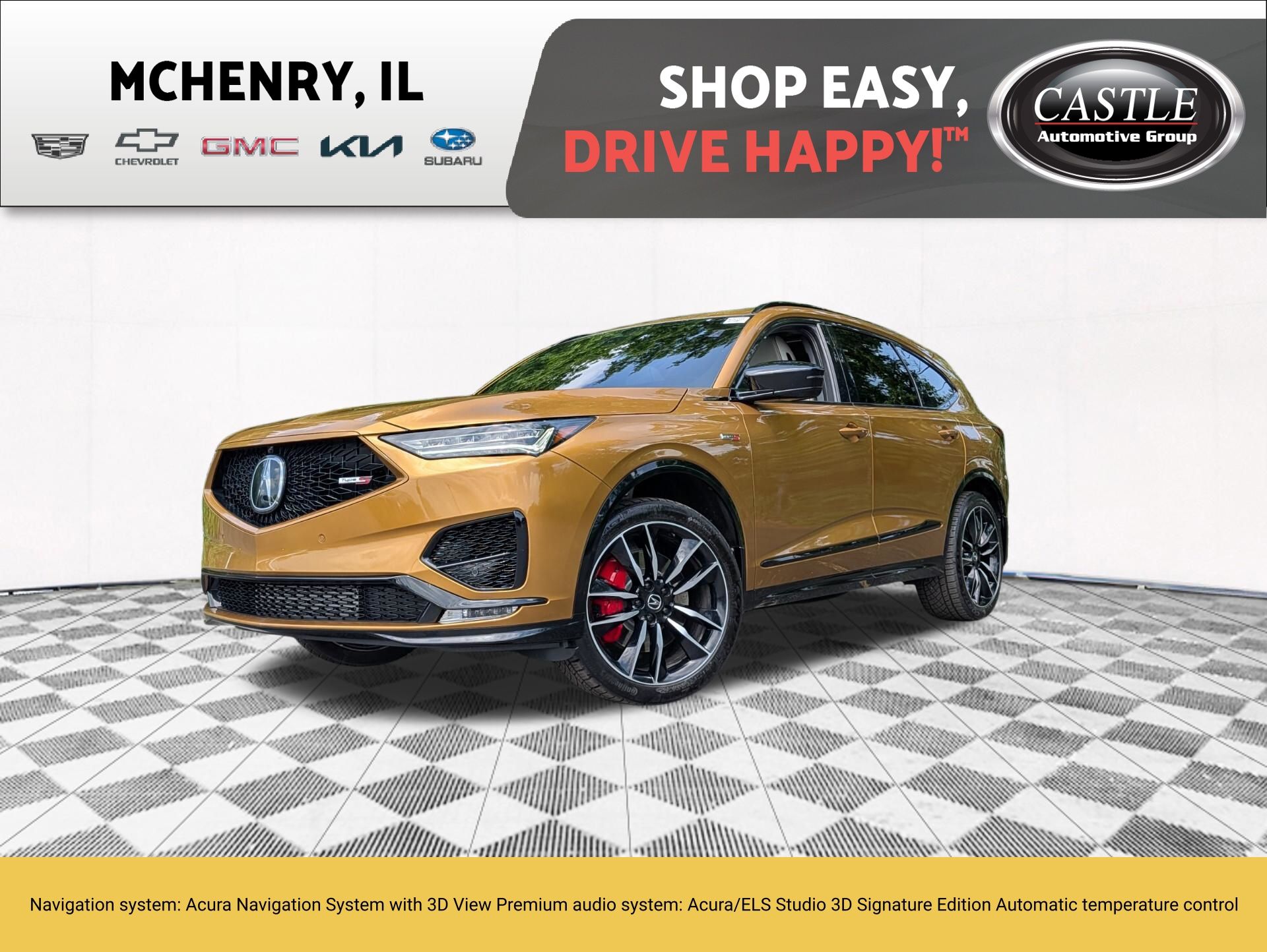 Tiger Eye Pearl 2022 Acura MDX Type S SH-AWD with Advance Package SUV / Crossover All-Wheel Drive Automatic