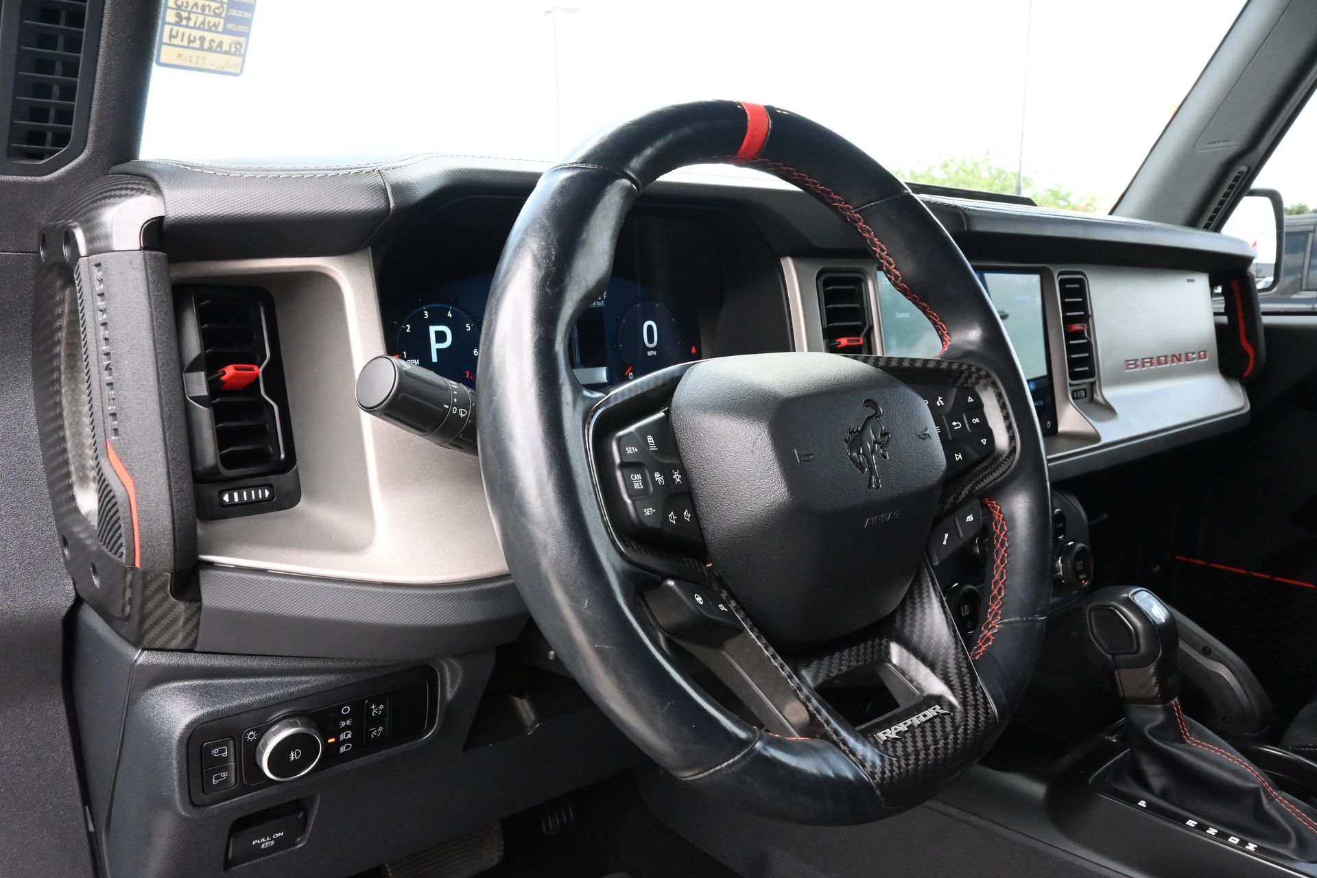 2024 Ford Bronco Raptor White at EAG Ford Navasota