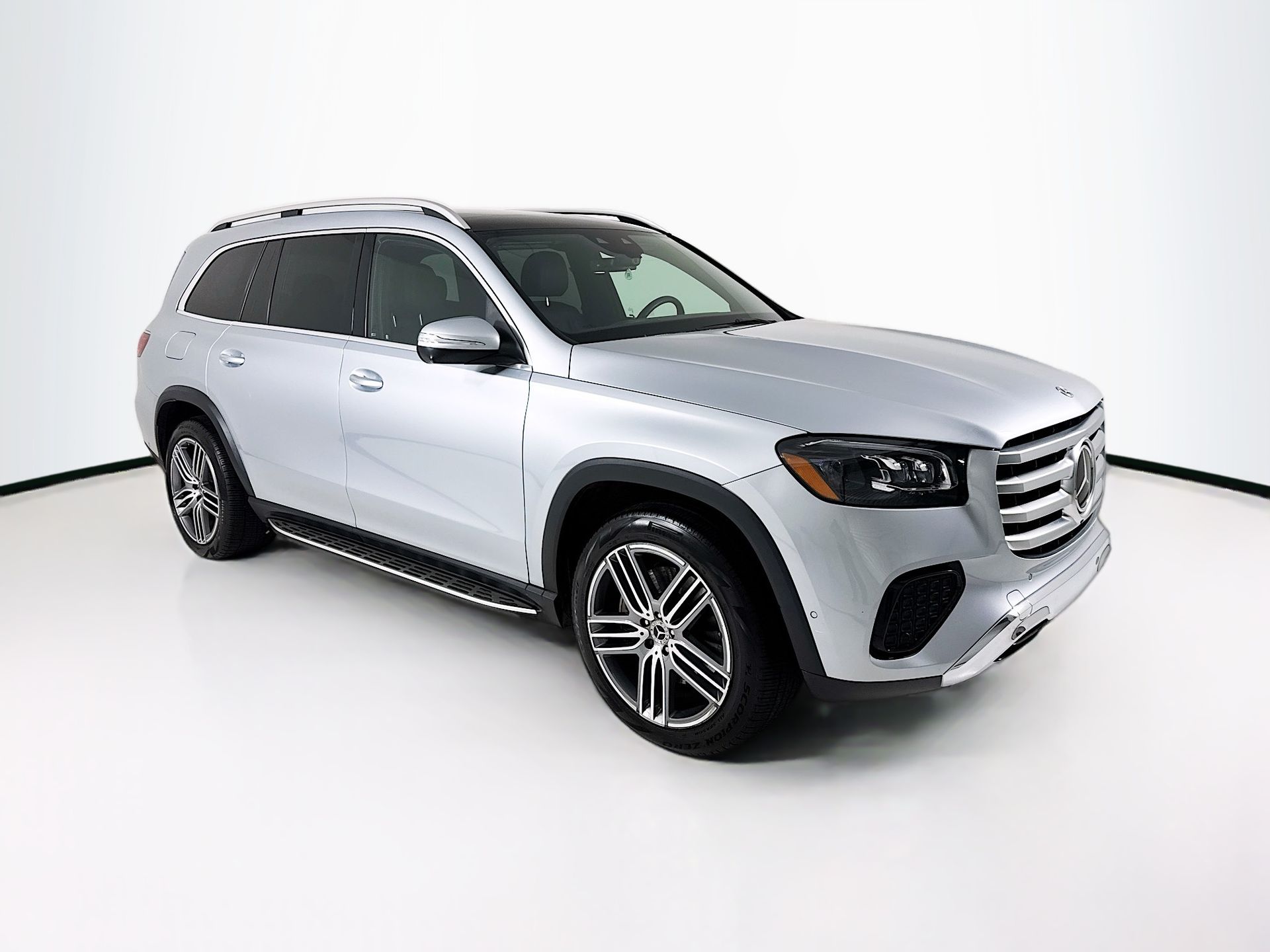 Cirrus Silver Metallic 2025 Mercedes-Benz GLS 450 4MATIC SUV / Crossover All-Wheel Drive 9-Speed Automatic