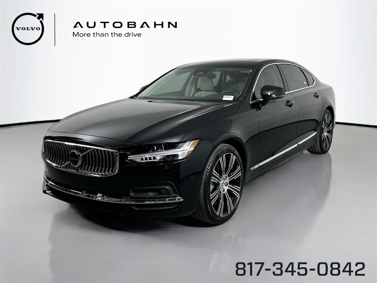 Onyx Black Metallic 2025 Volvo S90 B6 Ultra AWD Sedan All-Wheel Drive Automatic
