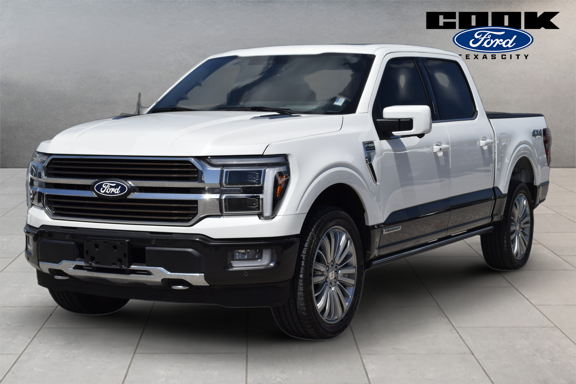 2024 Ford F-150 King Ranch White at DeMontrond Gulf Freeway