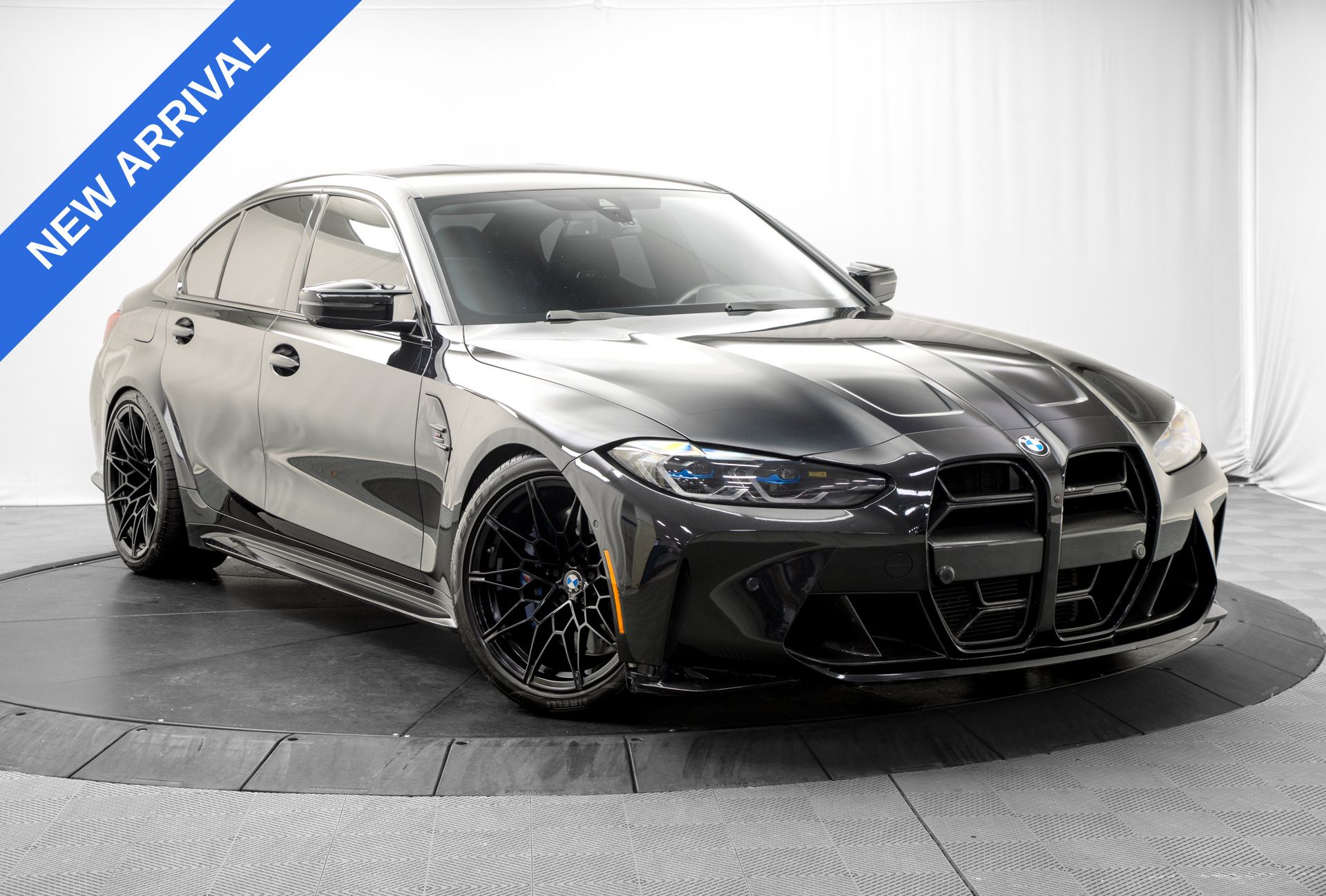 Black Sapphire Metallic 2021 BMW M3 Sedan Rear-Wheel Drive 8-Speed Automatic