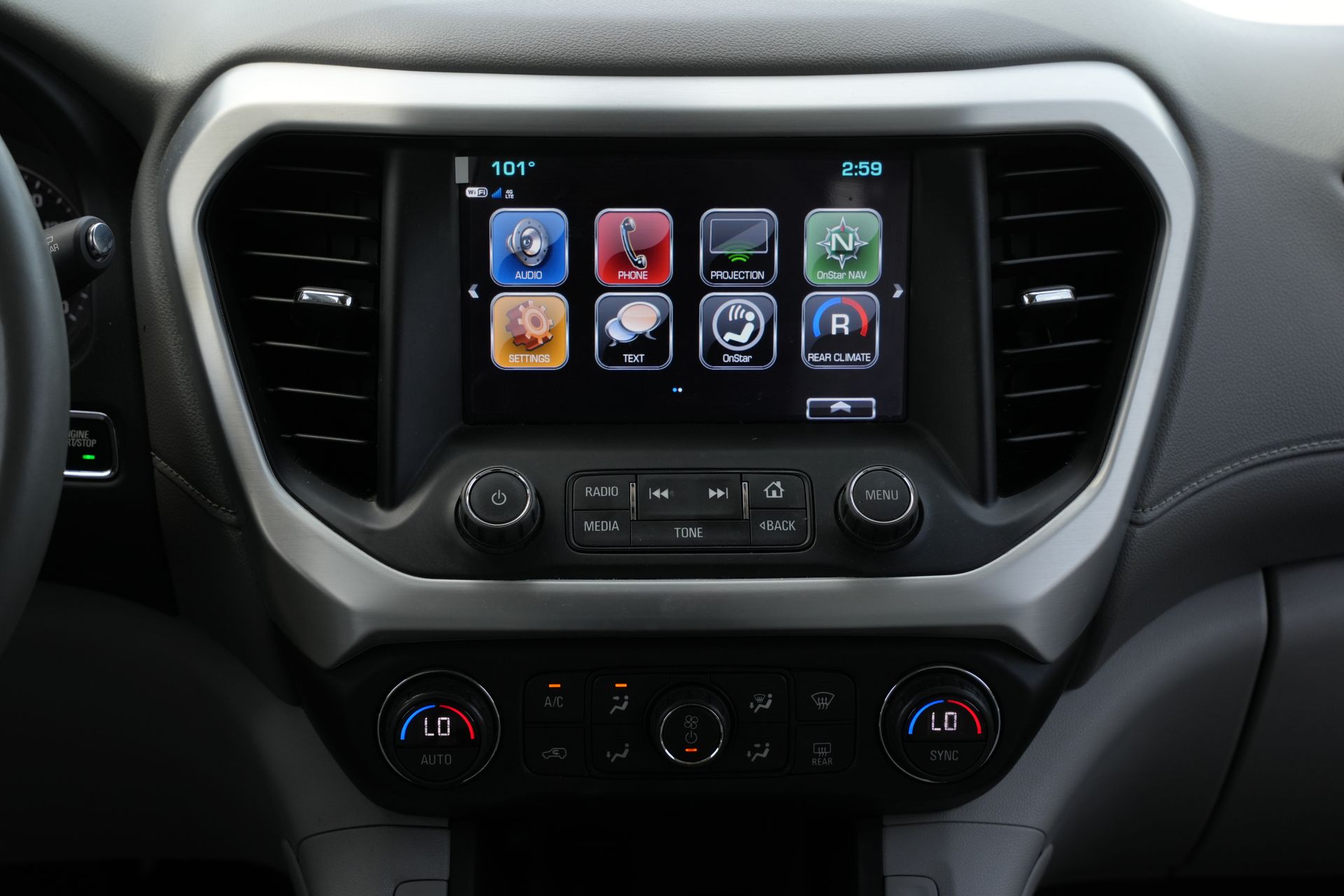 2018 GMC Acadia SLE-2 Red at DeMontrond Gulf Freeway