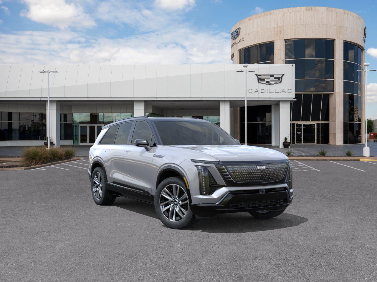 Argent Silver Metallic 2027 Cadillac VISTIQ SUV / Crossover All-Wheel Drive 1-Speed Automatic