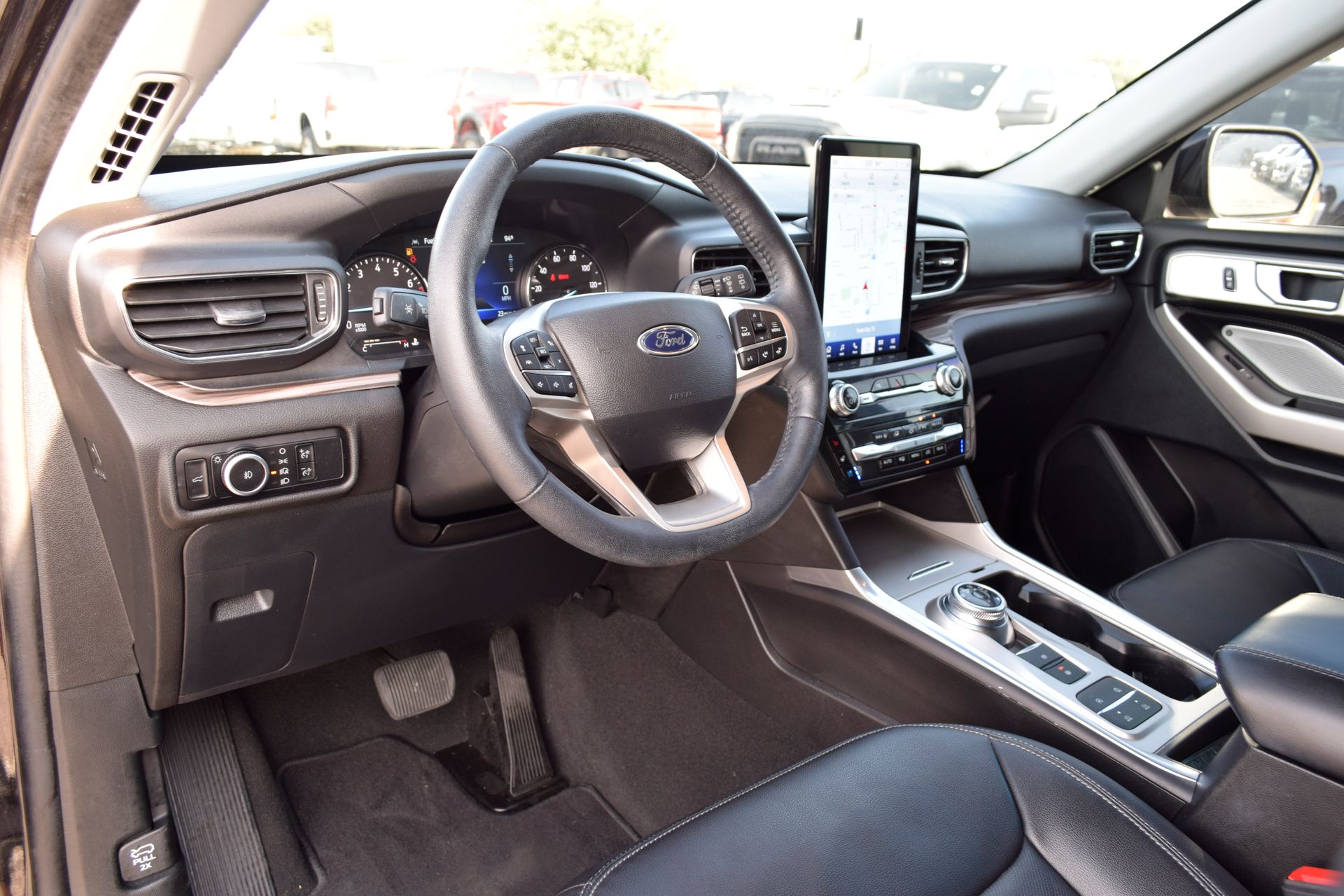 2023 Ford Explorer Limited Black at North Houston Mitsubishi
