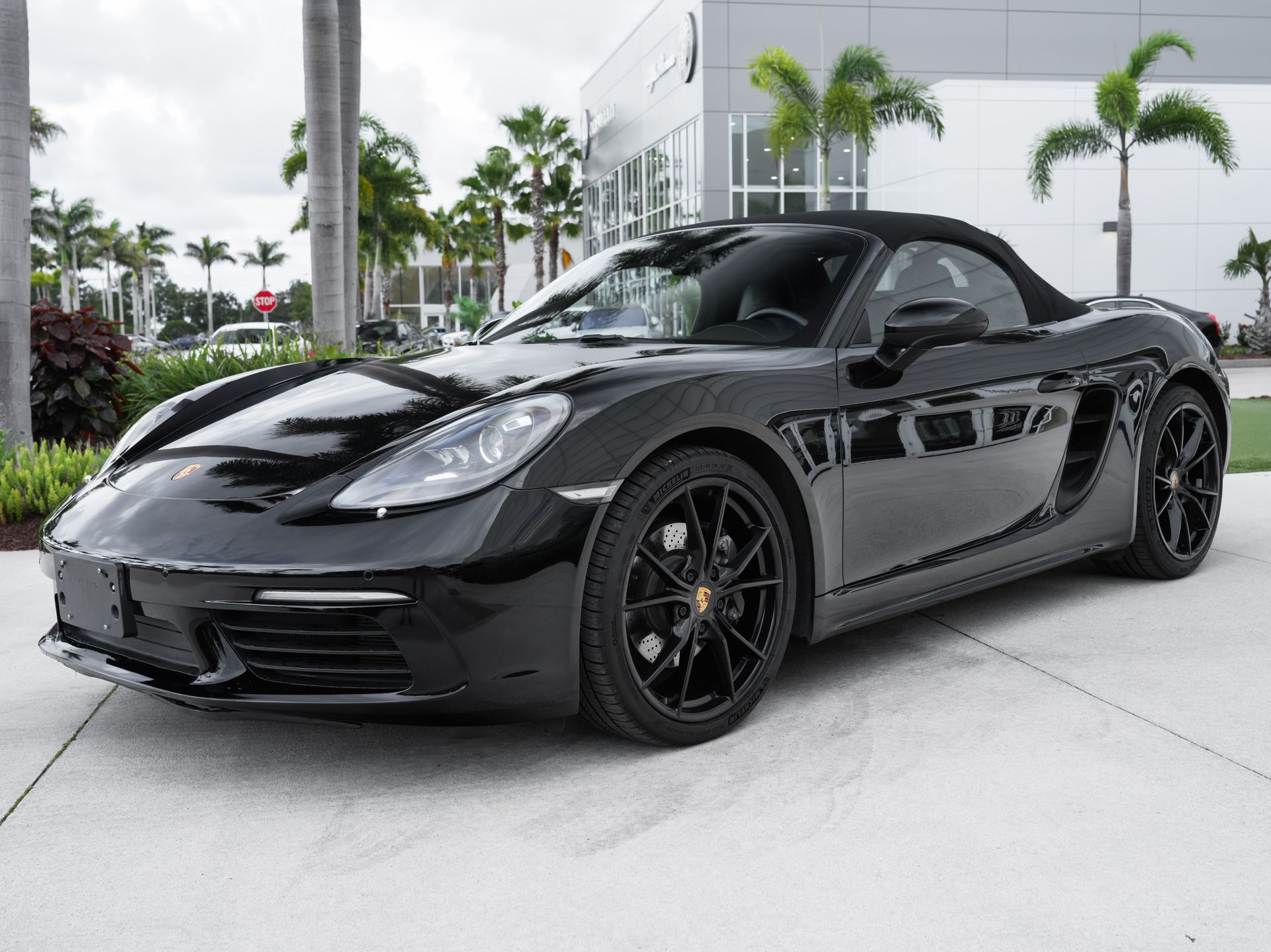 used 2021 Porsche 718 Boxster car, priced at $53,000
