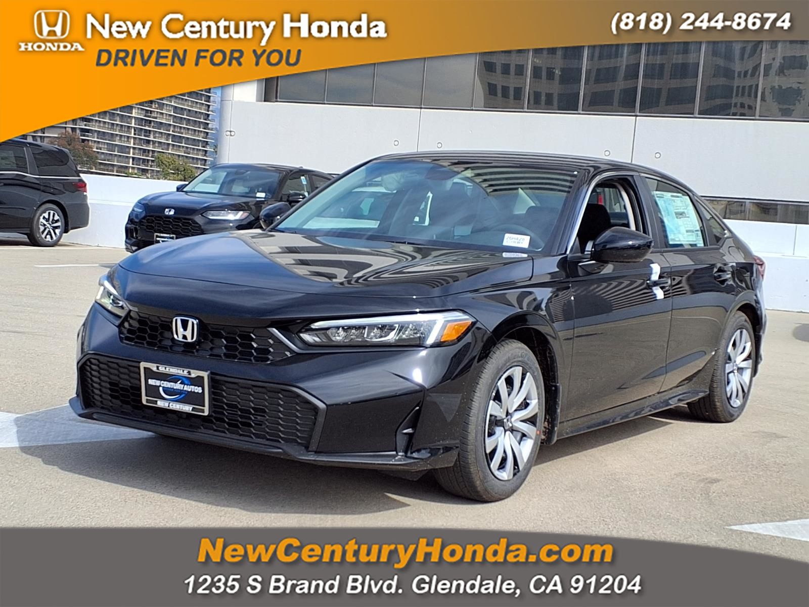 new 2026 Honda Civic car, priced at $25,890