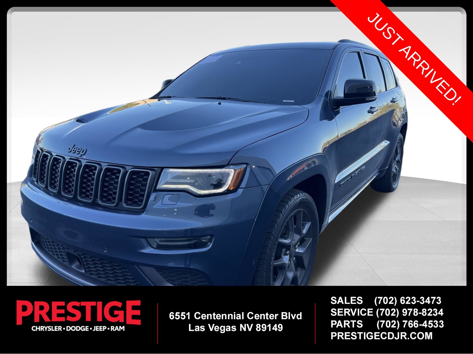 Slate Blue Pearlcoat 2019 Jeep Grand Cherokee SUV / Crossover 4X2 8-Speed Automatic