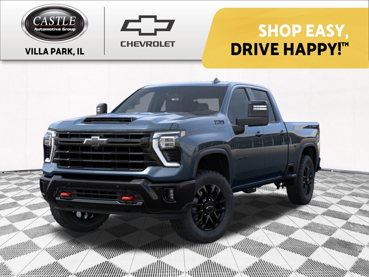 Lakeshore Blue Metallic 2026 Chevrolet Silverado 2500HD Pickup Truck Four-Wheel Drive Automatic