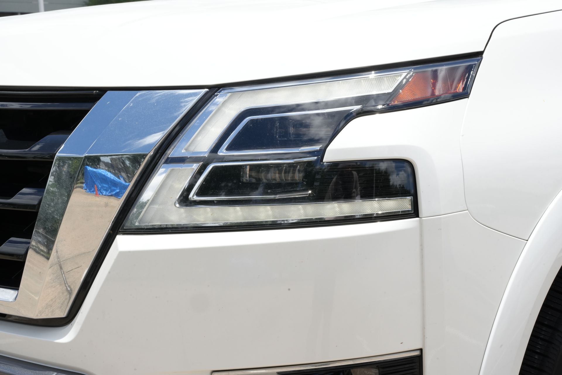 2023 Nissan Armada Platinum White at DeMontrond Ford