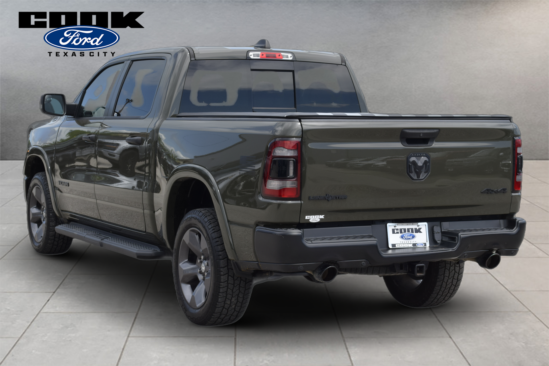 2021 Ram 1500 Big Horn/Lone Star Green at DeMontrond Auto Country
