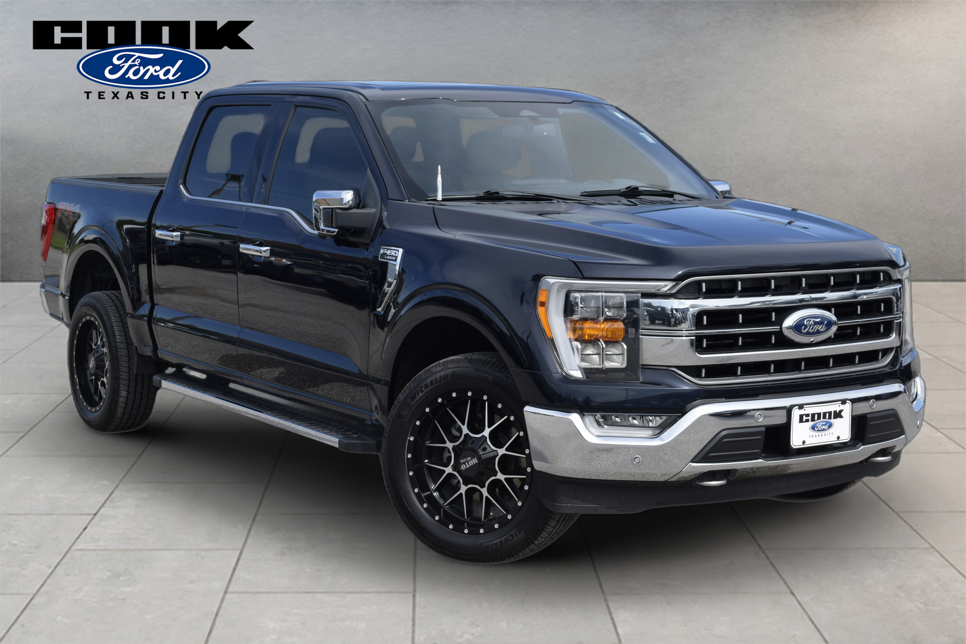 2021 Ford F-150 Lariat Blue at Don McGill Toyota