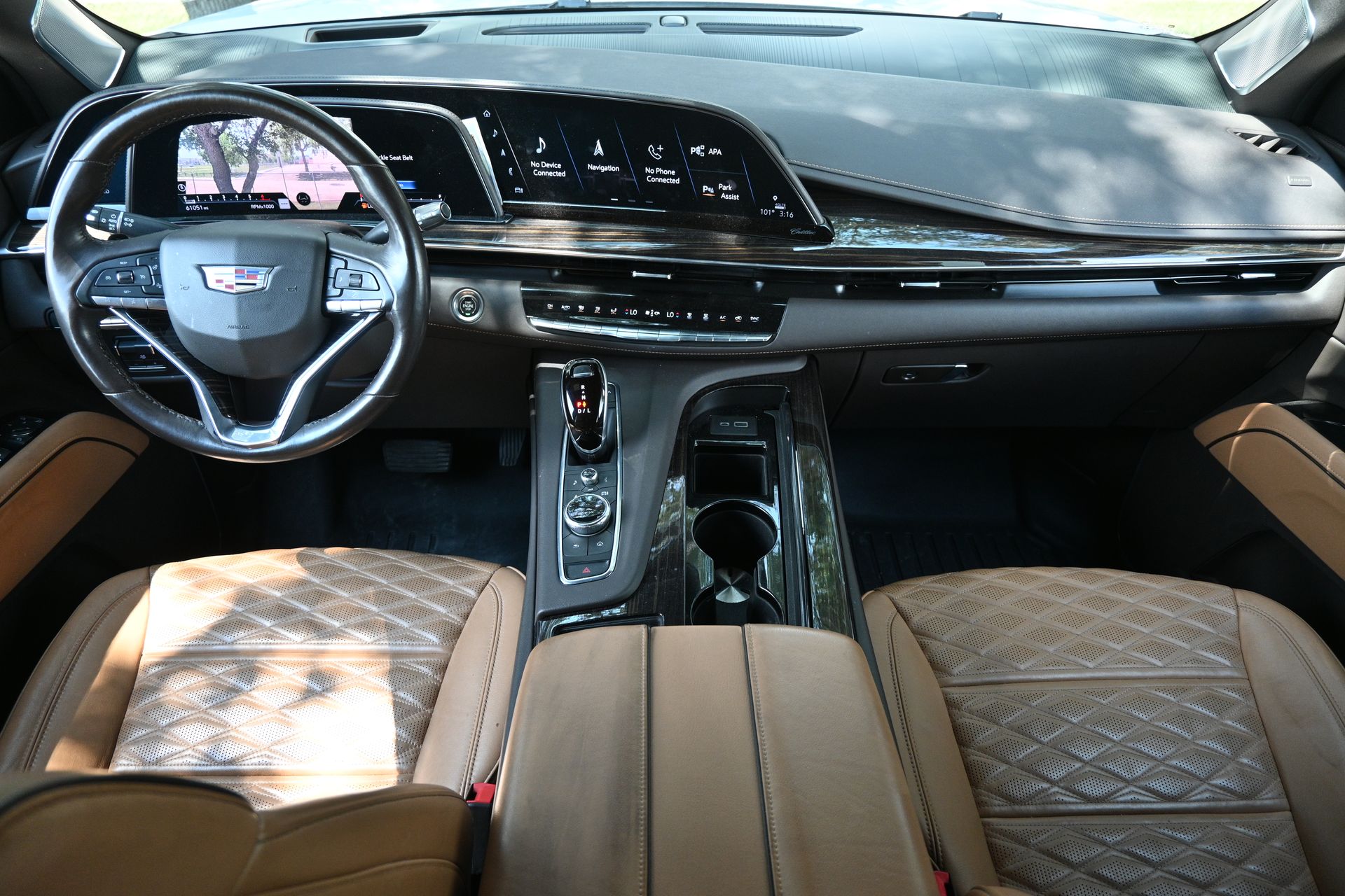 2021 Cadillac Escalade ESV Sport White at Shottenkirk Kia Fort Bend