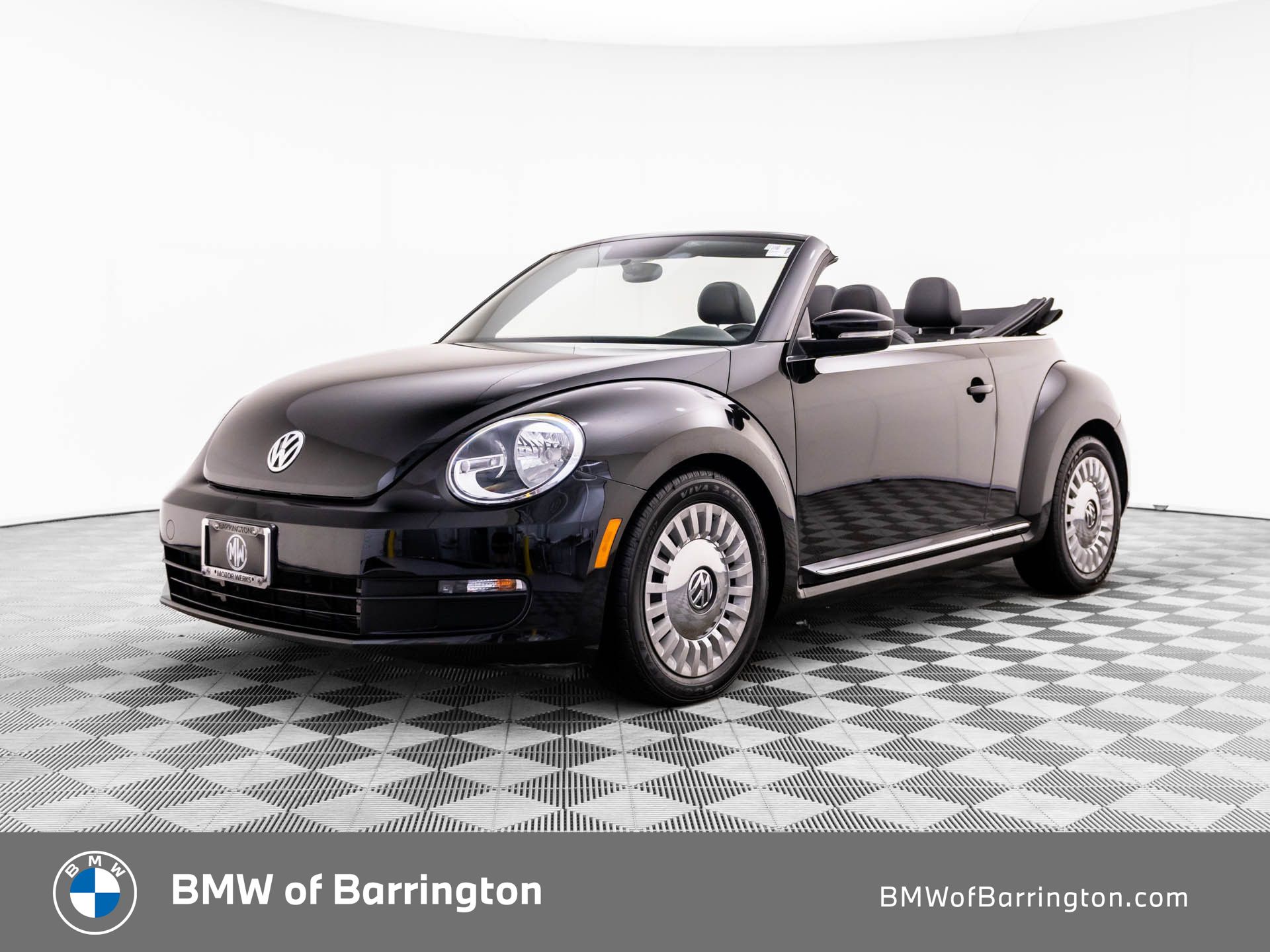 Black Uni 2015 Volkswagen Beetle Convertible Front-Wheel Drive 6-Speed Automatic