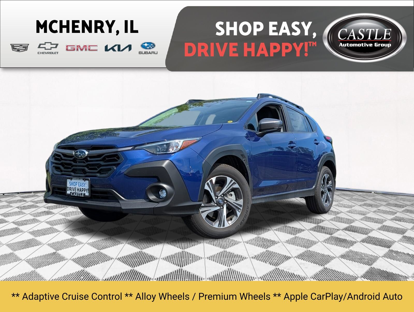 Sapphire Blue Pearl 2026 Subaru Crosstrek SUV / Crossover All-Wheel Drive Continuously Variable Transmission