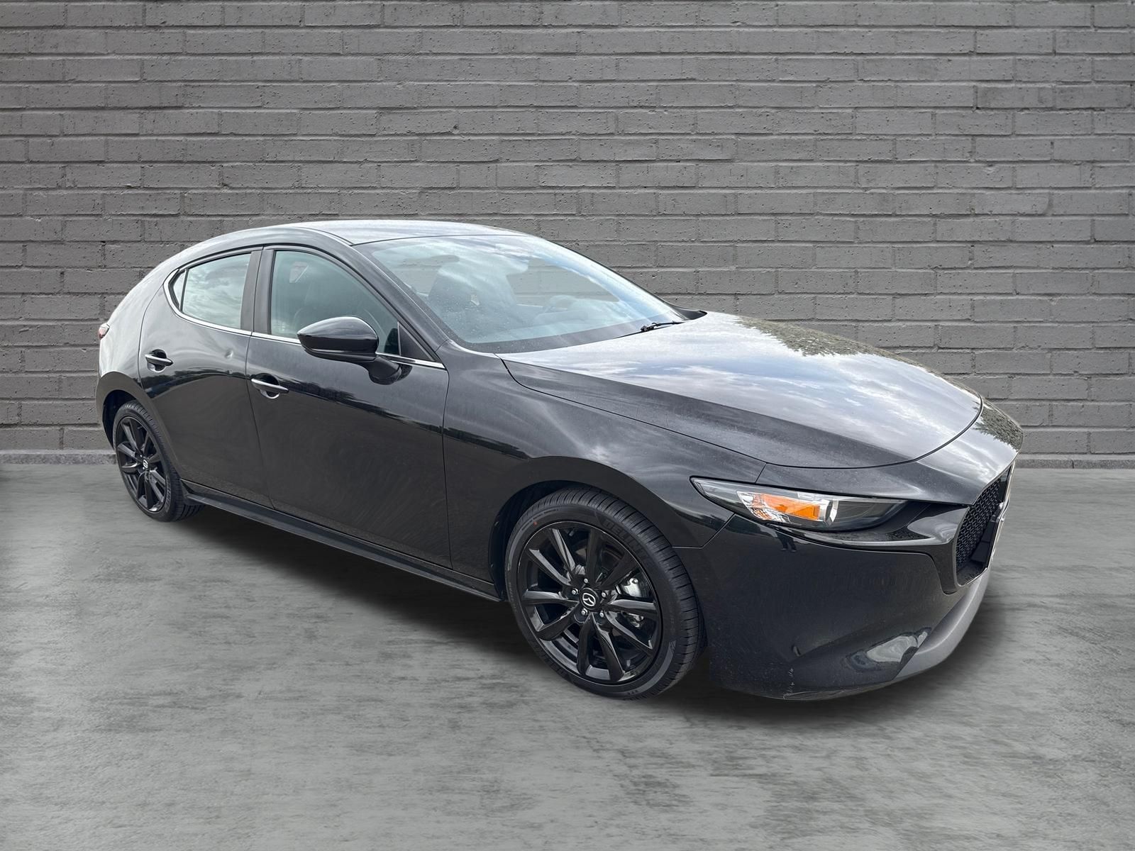 Jet Black Mica 2024 Mazda MAZDA3 Hatchback Front-Wheel Drive Automatic