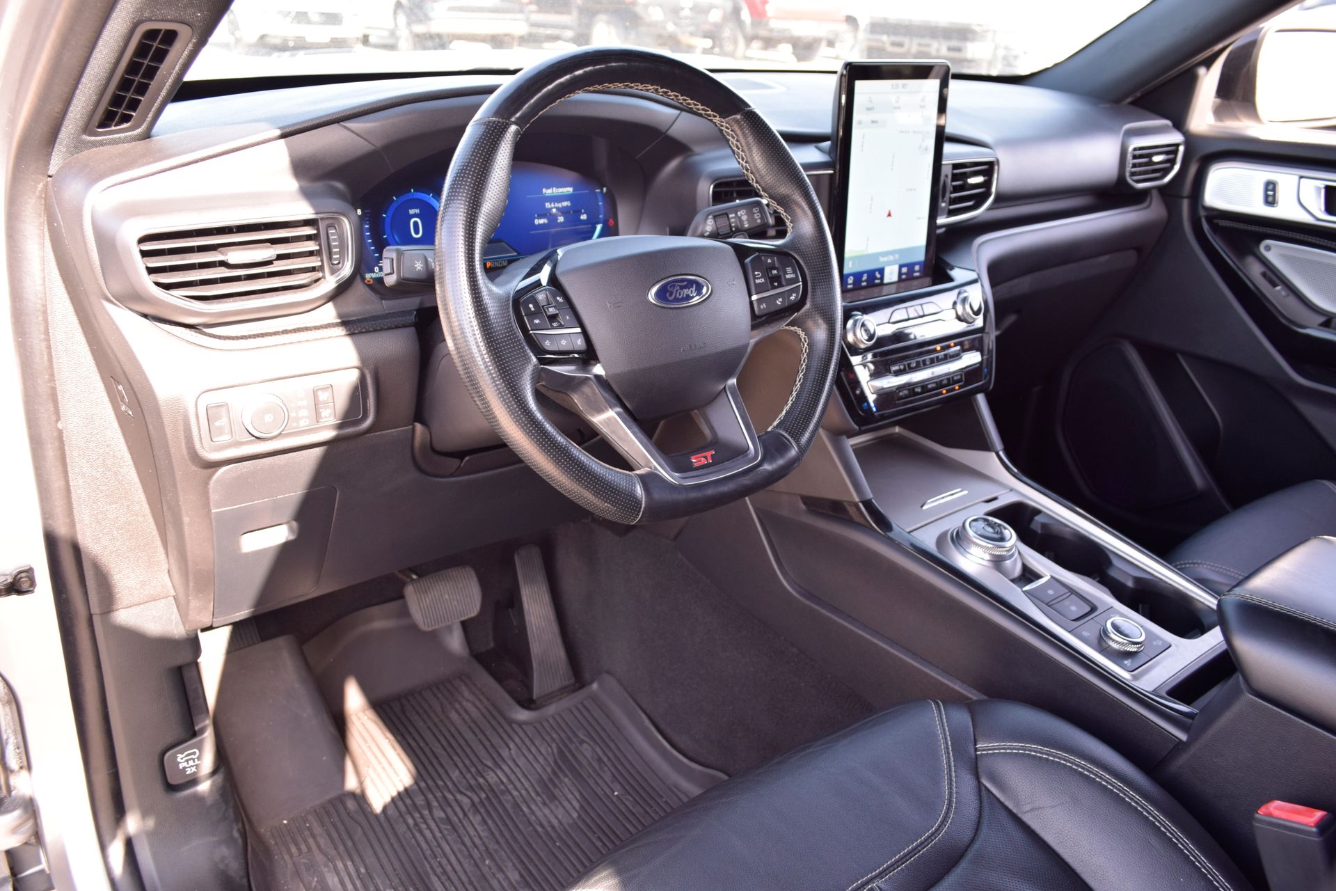 2021 Ford Explorer ST Silver at Wharton Ford
