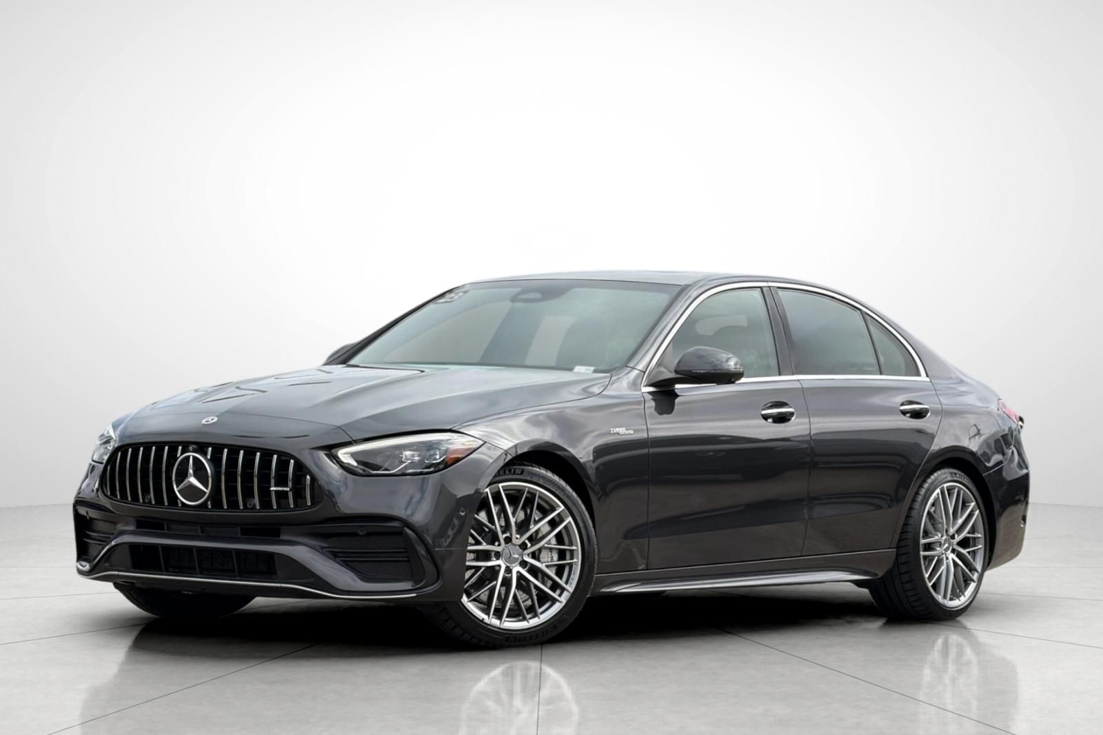Graphite Gray Metallic 2023 Mercedes-Benz C-Class Convertible All-Wheel Drive 9-Speed Automatic