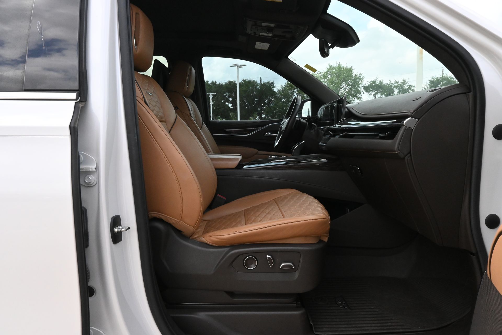 2021 Cadillac Escalade ESV Premium White at DeMontrond Automotive Group