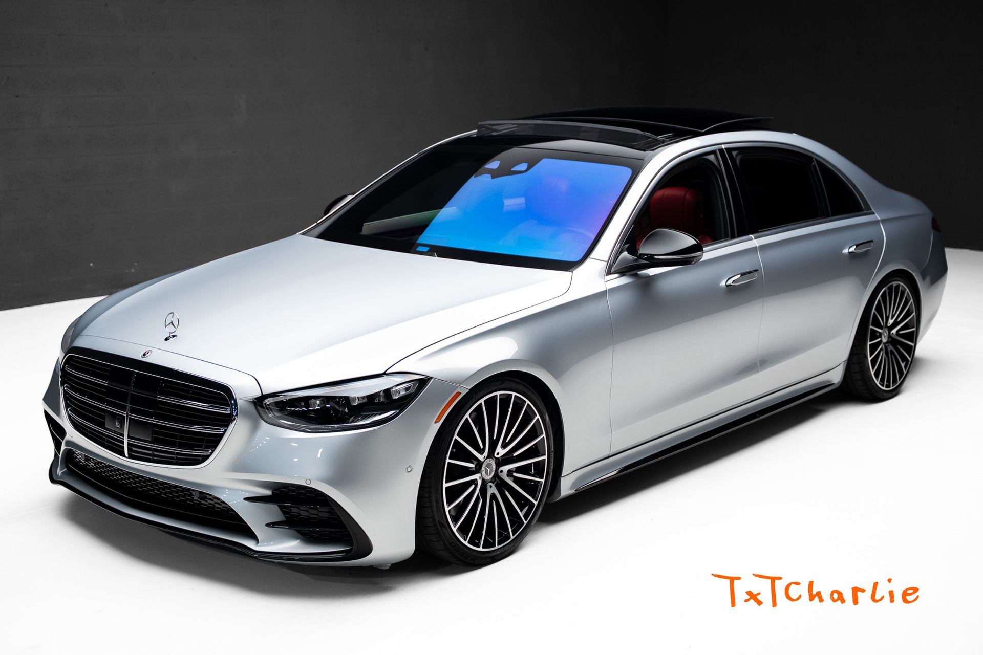Silver 2022 Mercedes-Benz S-Class Sedan All-Wheel Drive 9-Speed Automatic