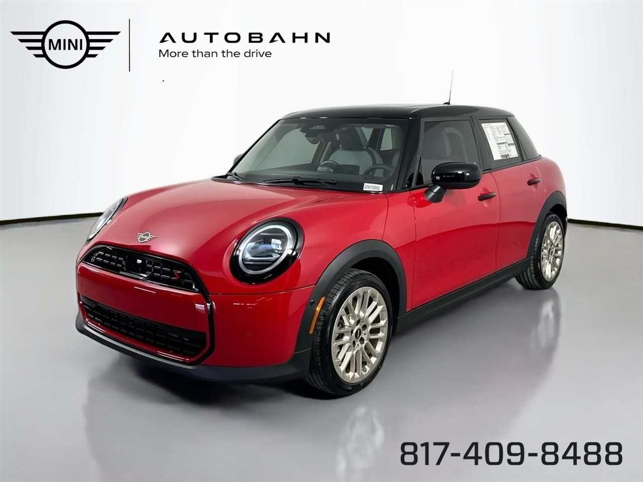 Chili Red II 2025 MINI Cooper S Signature Trim 4-door Hatchback Hatchback Front-Wheel Drive 7-Speed Automatic