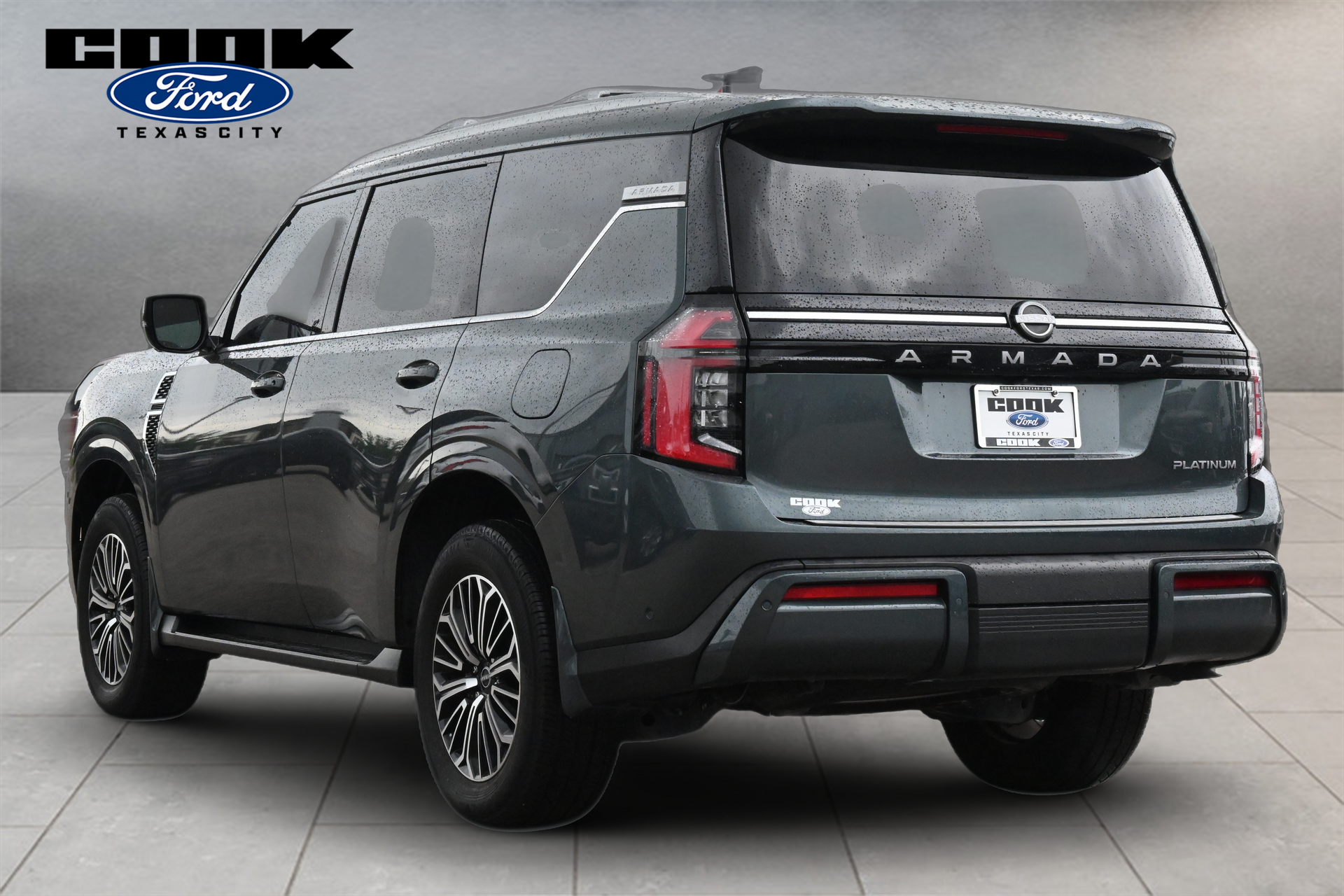 2025 Nissan Armada Platinum White at Central Houston Nissan