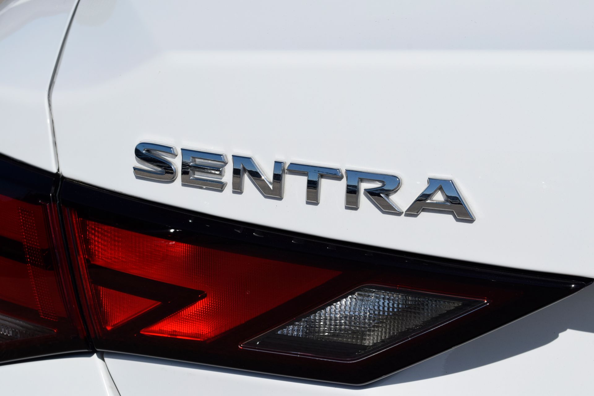 2024 Nissan Sentra S White at Central Houston Nissan