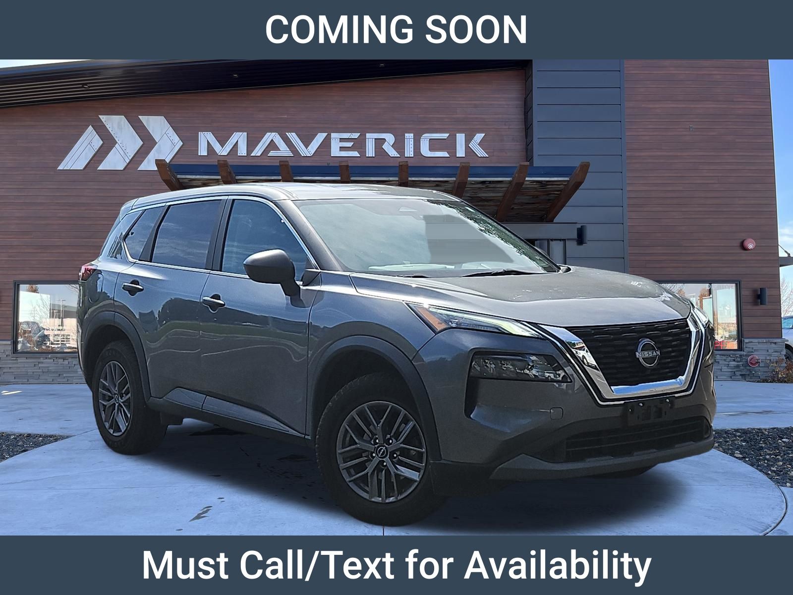 Gray (Gun Metallic) 2023 Nissan Rogue SUV / Crossover All-Wheel Drive Continuously Variable Transmission