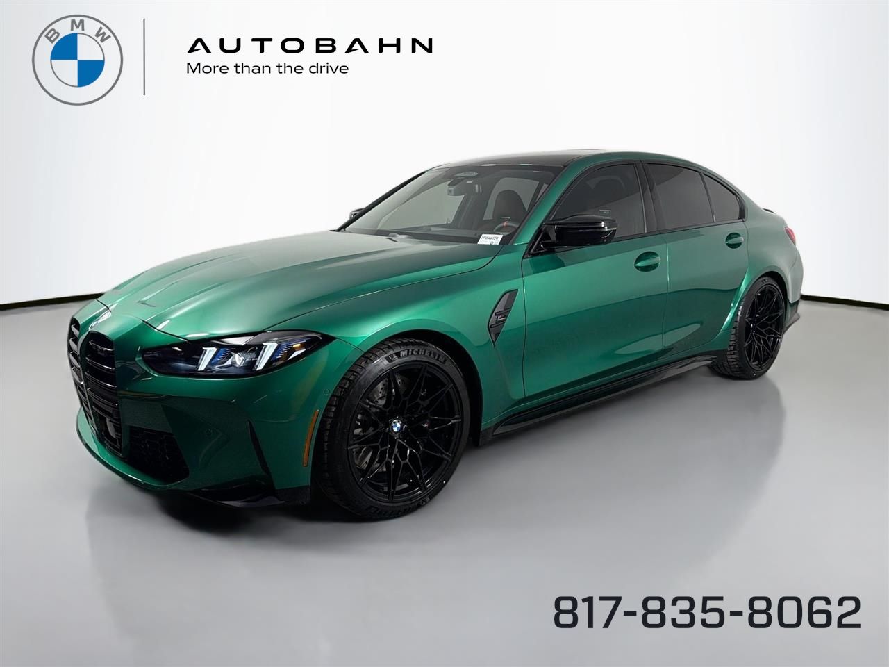 Isle of Man Green Metallic 2026 BMW M3 Competition xDrive Sedan All-Wheel Drive 8-Speed Automatic