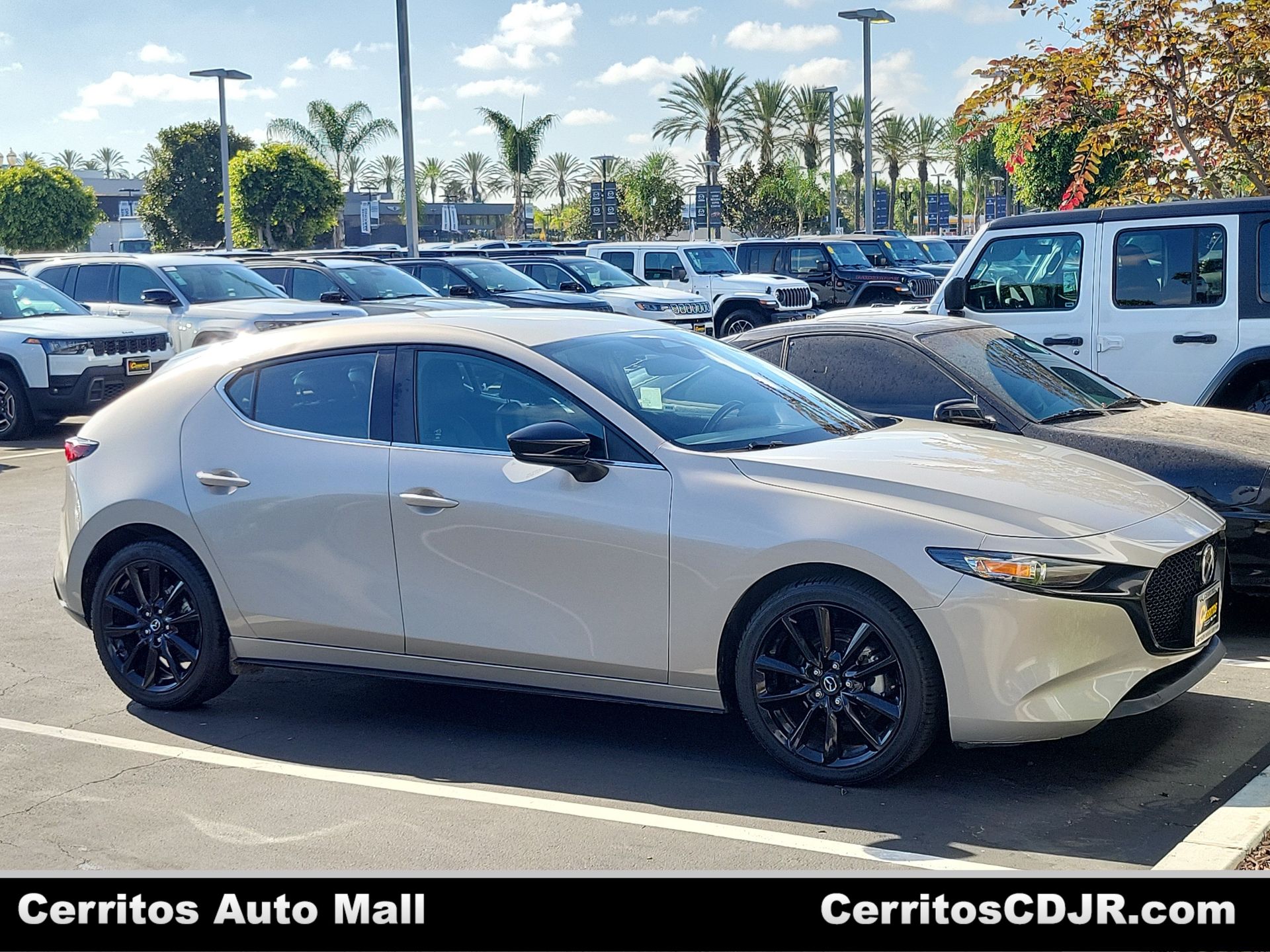 Gray (Platinum Quartz Metallic) 2025 Mazda MAZDA3 Hatchback Front-Wheel Drive 6-Speed Automatic