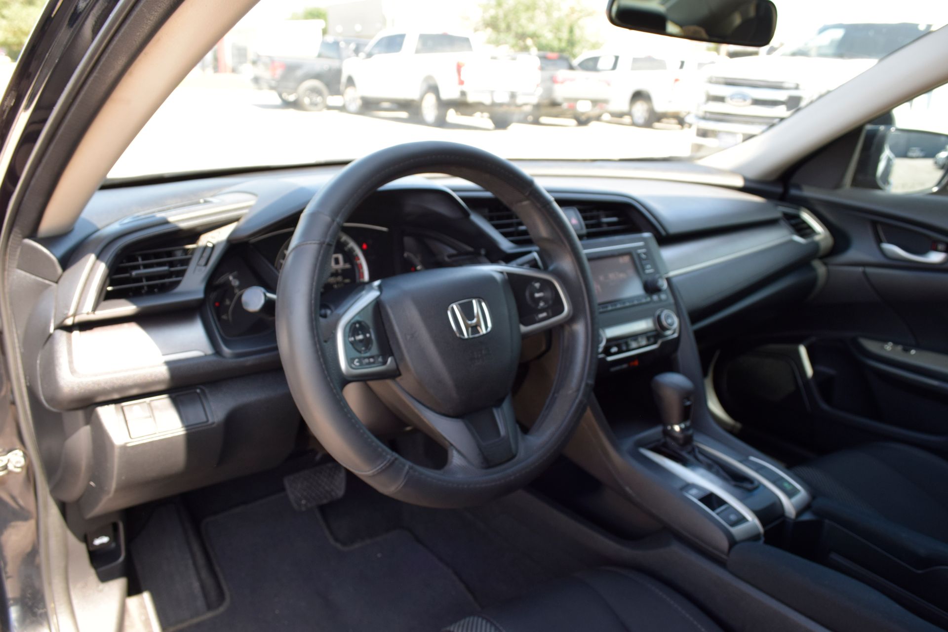 2017 Honda Civic LX Black at Joe Myers Mazda Kia