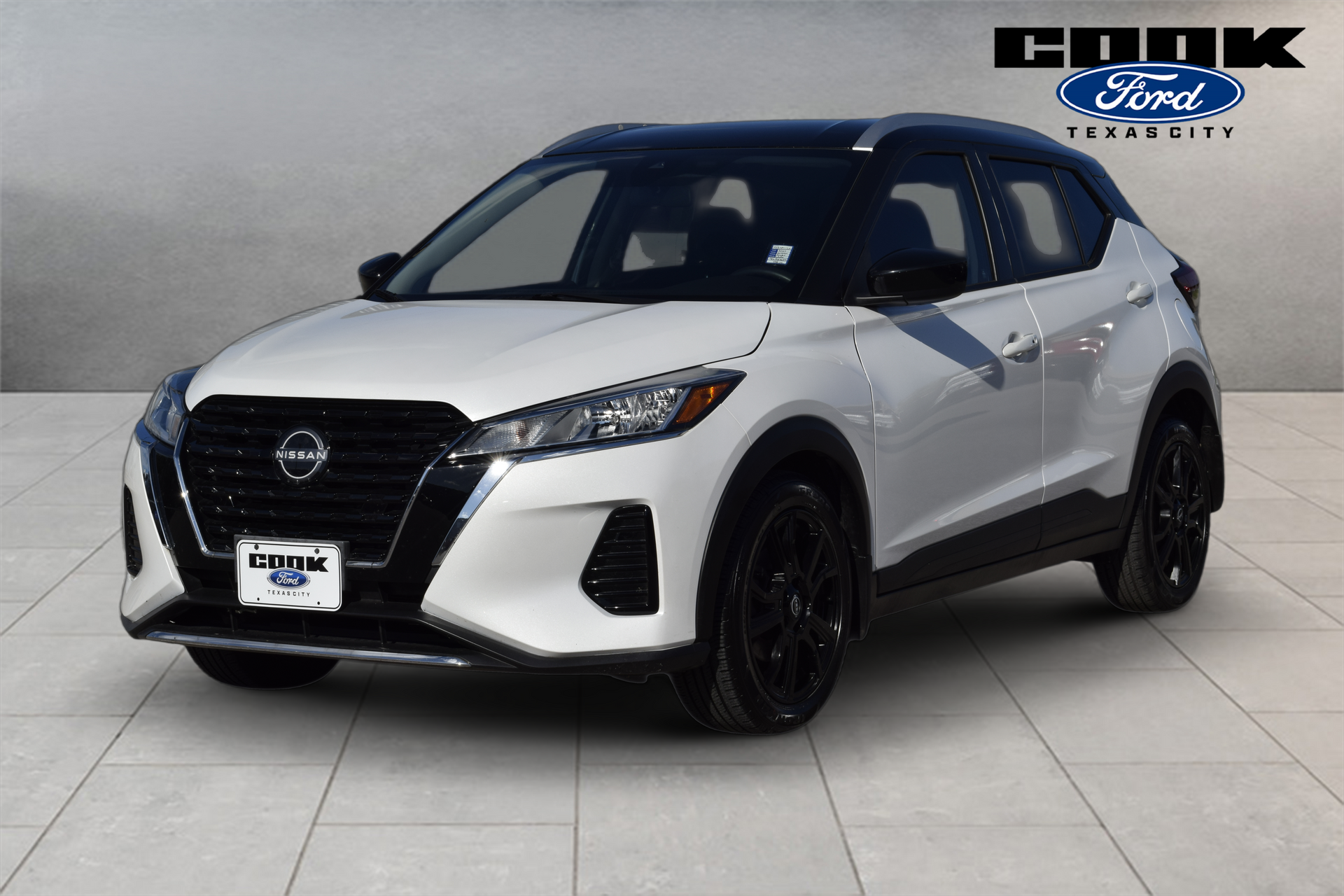 2024 Nissan Kicks SV White at Central Houston Nissan