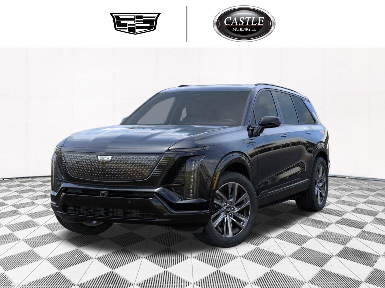 Stellar Black Metallic 2027 Cadillac VISTIQ SUV / Crossover All-Wheel Drive 1-Speed Automatic