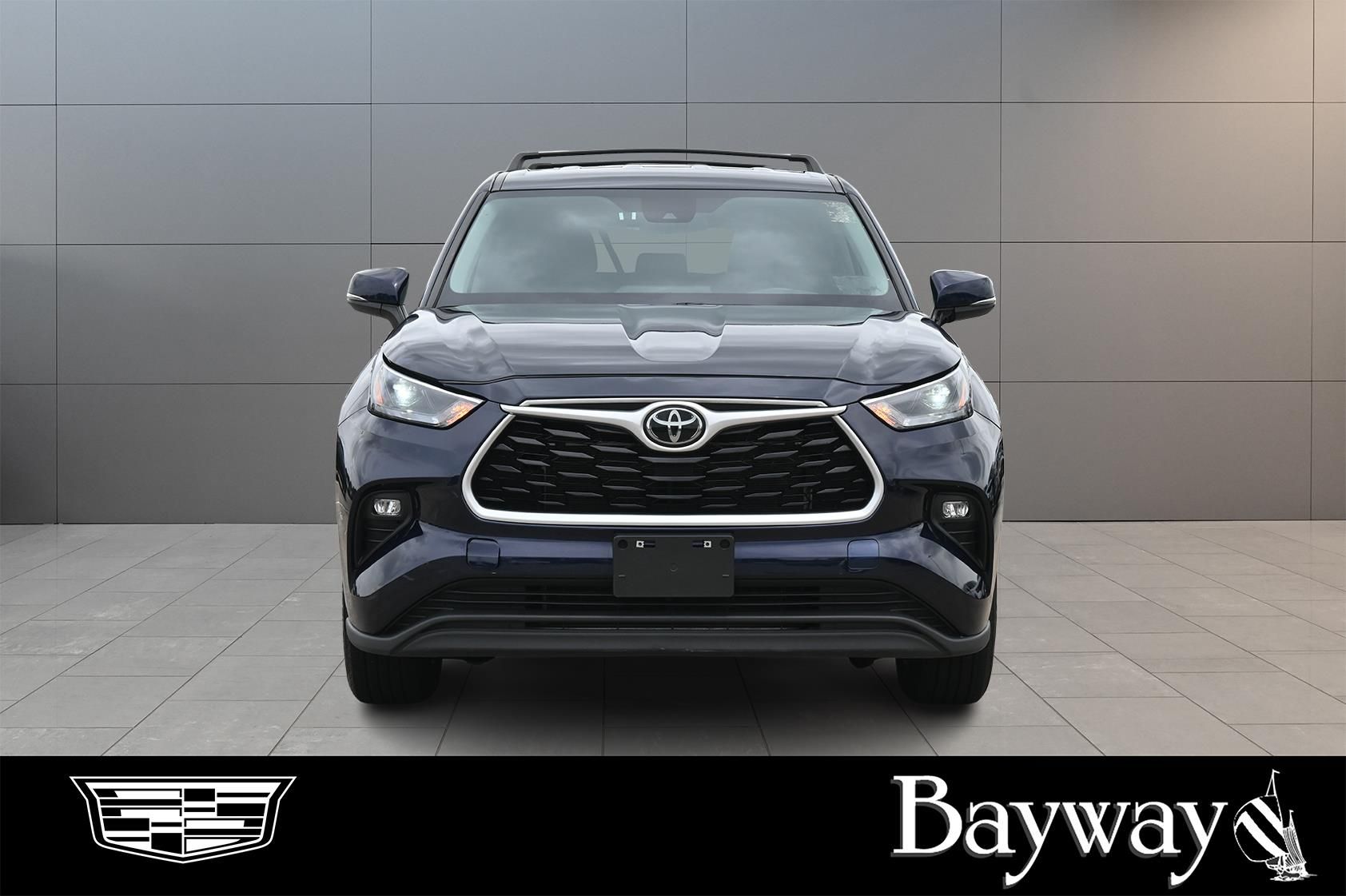 2023 Toyota Highlander LE Blue at Joe Myers Mazda Kia